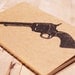Colt Peacemaker Rustic Western Southwestern Cowboy Gun Notebook Moleskine Journal