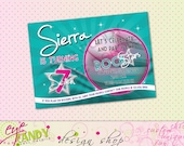 Party Like a Rockstar Invitation Design- Girls - Teen - Happy Birthday Party Invite - PRINTABLE RockStar Il_170x135