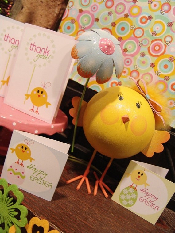 Little Chicks Easter Party - DIY Party Printable FULL Easter Collection "As seen on Hostess with the Mostess" Il_570xn