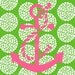 Nautical decor,Anchor Art Print for Modern or Preppy Decor 8 x 10