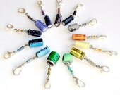 Lucky Capacitor and Resistor Electronics Charm Keychain - Techcycled