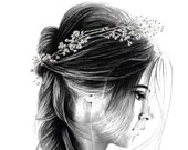 Bellaire- '12x16' Fashion Illustration Print