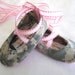 MILITARY BALLET, Baby Shoes, "I "heart", My Daddy" Embroidered ANY Military Branch