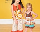Patty Young for Modkid PAIGE Sewing Pattern - Shorts, Capris & Cropped Top - Size 2T to 10