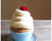 Pretty Please with a Cherry on Top Cupcake