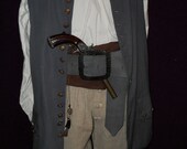 3inch wide Mr Gibbs inspired pirate belt