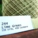 Cashmere Silk blend fine luxurious lace yarn, 100g, 1200 yards plus, 244 Lime Green