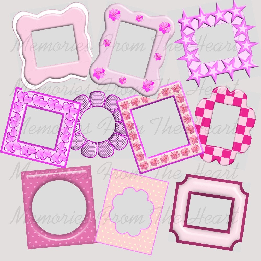 pretty picture frames