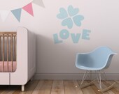 Kids Wall Decal. Love Bundle Children Wall Decal