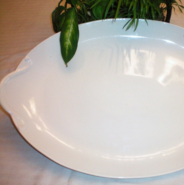 Bassett Limoges Oval Serving Platter