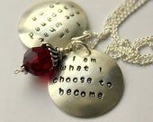 Empowerment Survivor Custom Inspiring Quote Gift For Women Best Friend - Red Crystal, Gift For Best Friend, Breast Cancer Surviv