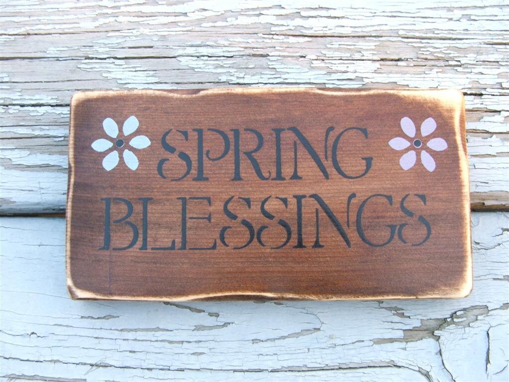 primitive spring signs