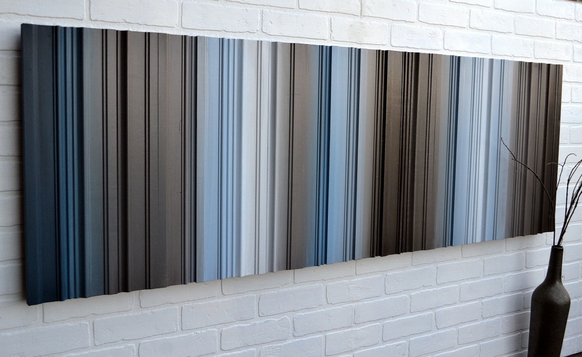 Wood Wall Art Sculpture - Upcycled wood scraps