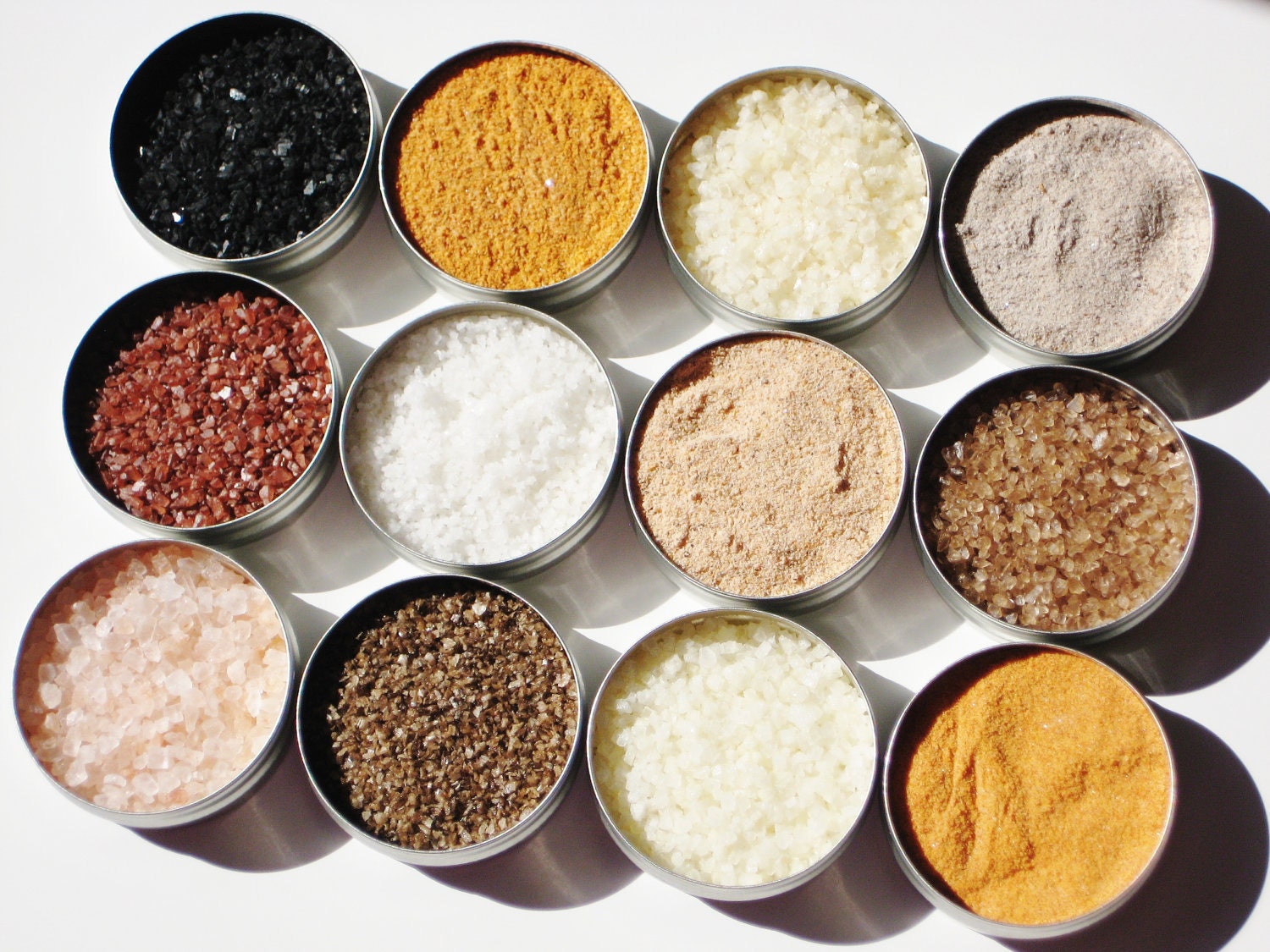 Gourmet Salt Sampler - 12 delicious salts - DIY cooking / grilling / popcorn / cocktails - Father's Day gift