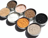 Custom Gourmet Salt & Peppercorn Sampler - You Choose 8 - for cooking, grilling, popcorn, snacks and cocktails - gourmet Father's Day gift