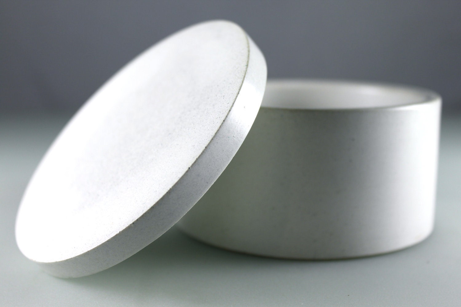 Salt Cellar. Sugar Bowl. Spice Container. Classic Design. Concrete Salt Cellar. Cement Salt Cellar