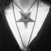 LAST ONE Iron Morning Star Necklace