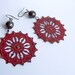 RESERVED unique vintage style earrings