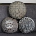Seattle Sewer Cover Canvas Printed Pillow