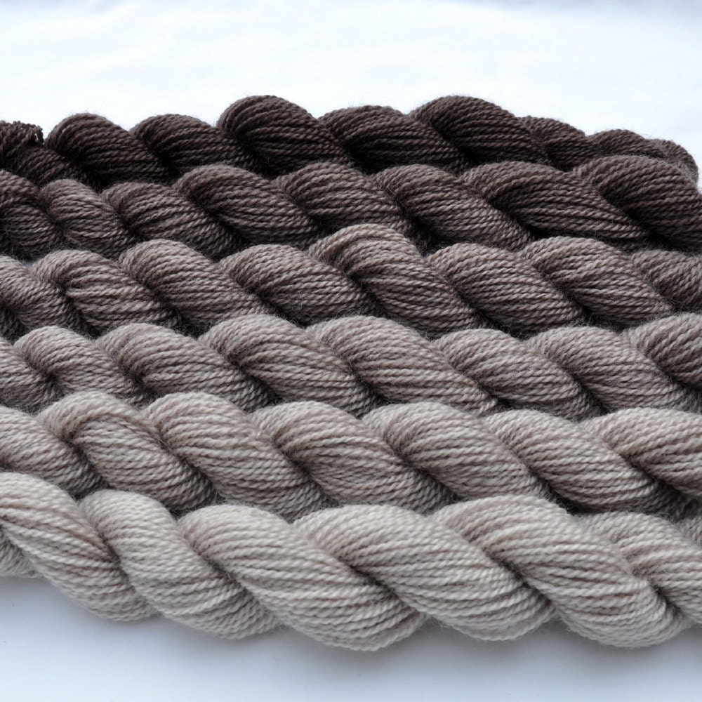 Mushroom Gradated Yarn Set