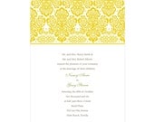 Printable Wedding Invitation Collection - Damask Il_170x135