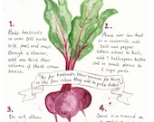 Puree of Beetroot Illustrated Recipe