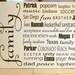 Family Subway Art Board - Typography Word Art -  LARGE - Your Choice of Words - Your Choice of Colors