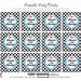 Race Car Party, Vintage Race Car Party - 2inch PRINTABLE FAVOR TAGS - Cutie Putti Paperie