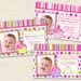 Cupcake Birthday Invitations
