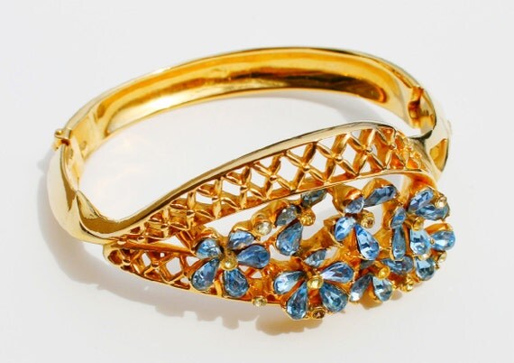 Vintage Bracelet Coro Clamper Signed