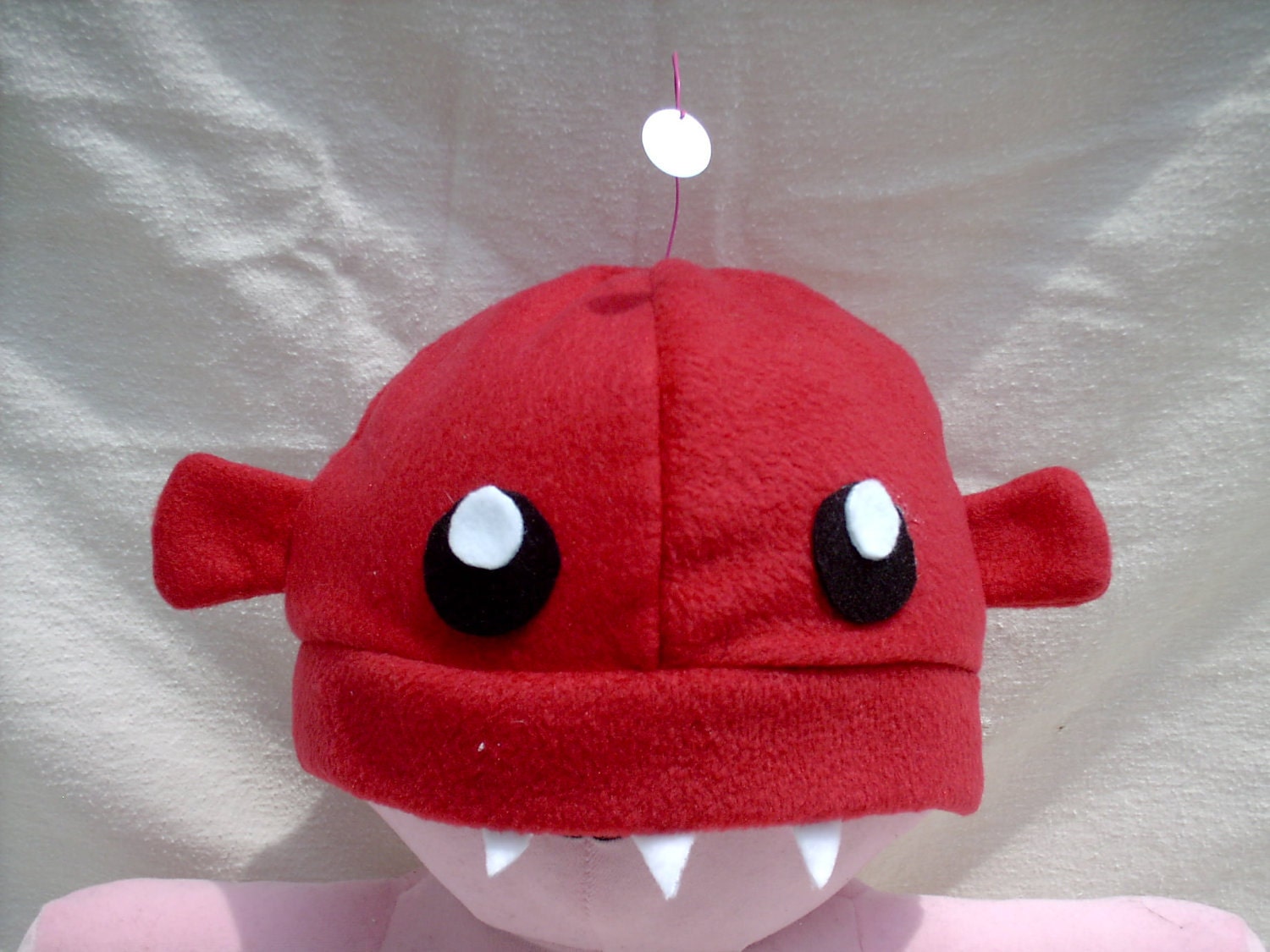 Hanklerfish (Anglerfish) Hat Red