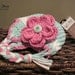 All About Earflap Hat Cotton Made to Order Baby to Preteen Size robins egg blue white pink