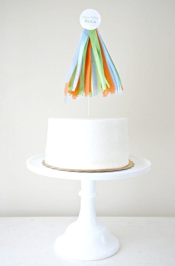 Custom Tassel Cake Topper
