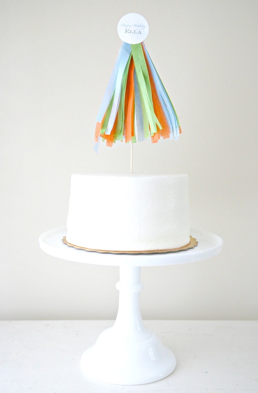 Custom Tassel Cake Topper
