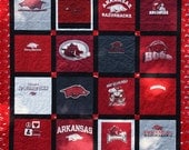 Custom Made T-Shirt Quilt  - 16 shirts DEPOSIT Only