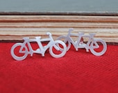 Tandem Bicycle Cuff Links