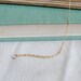 2" gold chain extender
