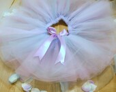 girls tutu sewn and filled "purple sweetheart" custom made newborn to 6t purple blue pink