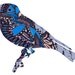 blue bird painting, bluebird painting, abstract bird painting, graphic design bird print 10x8, BLUEBIRD artwork, pop bird art