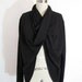 Adaptable Loop Cardigan - Black Bamboo Jersey