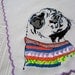 Embroidered Pet Portrait on Linen - Costum