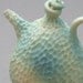 Blue sea teapot