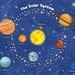 Outer Space Solar System - 11" x 14" Fine Art Print - Children's Outer Space Theme Room Decor