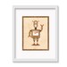 Robot Print "Claud" - 11" x 14" Children's Decor Wall Art Print - Children's Retro Robot Theme Room Decor