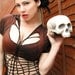 Post Apocalyptic Steampunk Pirate Goth Shredded Metal Punk Woven Deconstructed Distressed top