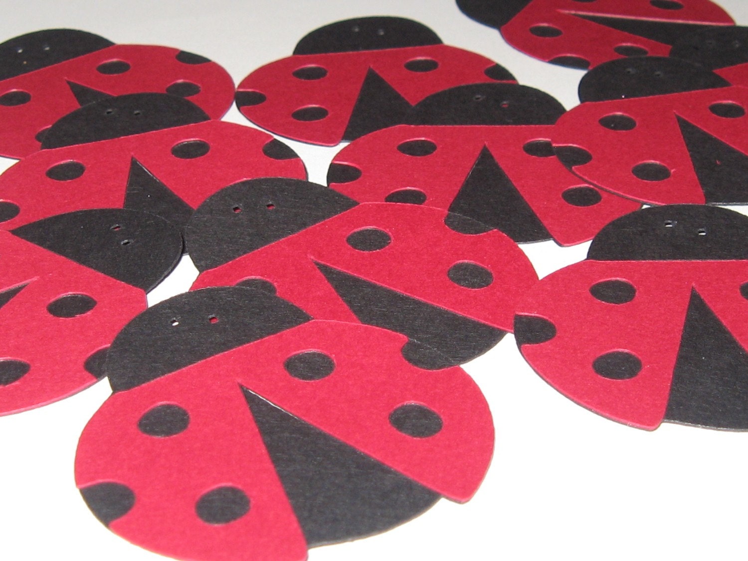 Ladybug Die Cuts  Set of 6