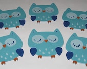Woodland Animal Die Cuts - Owl - Set of 6