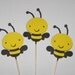 Bee Cupcake Toppers - Set of 12