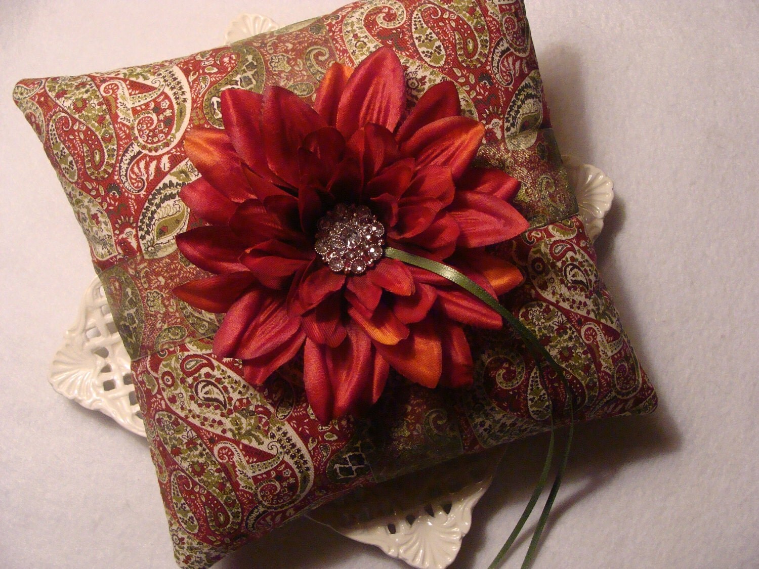 Red Dahlia Wedding