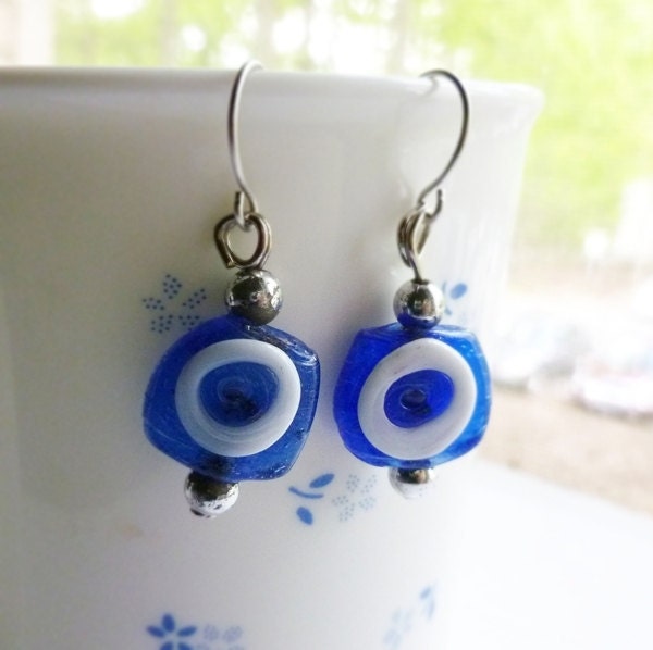 Evil Eye Earrings